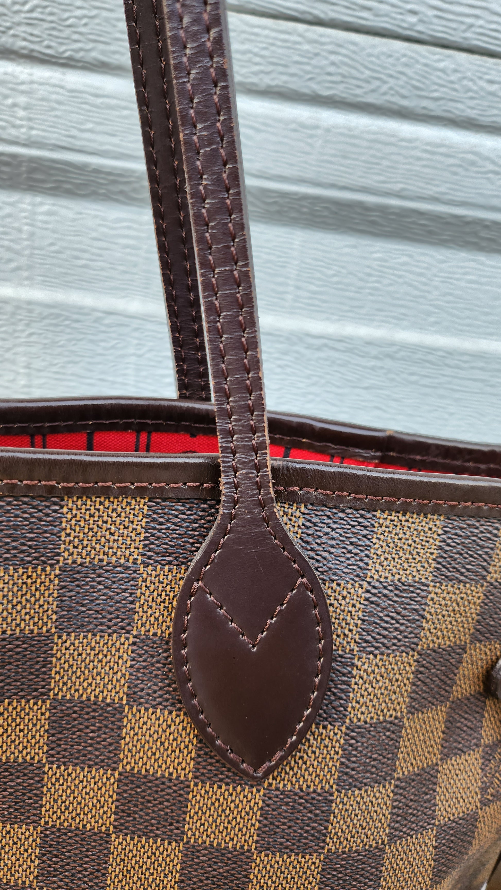 Louis Vuitton, Bags, Beautiful Louis Vuitton Damier Ebene Neverfull